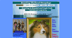 Desktop Screenshot of brangayshetlandsheepdogs.com